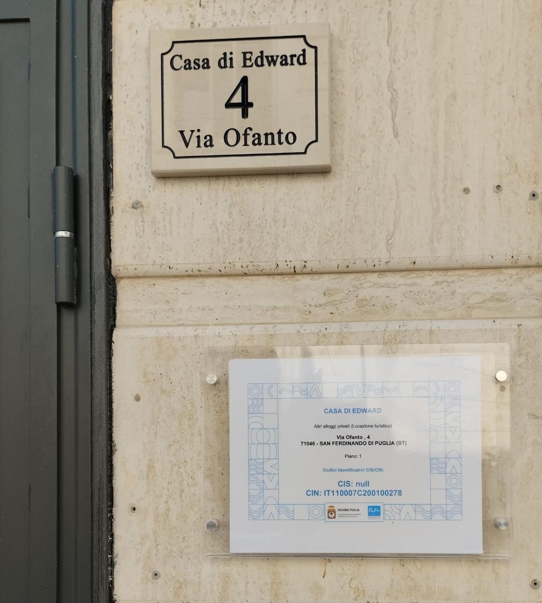 Casa Di Edward Villa San Ferdinando di Puglia Exterior photo